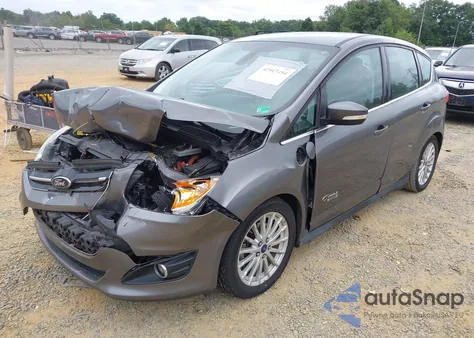 2014 Ford C-Max Energi Sel из США, поврежденный, VIN 1FADP5CU5EL516567